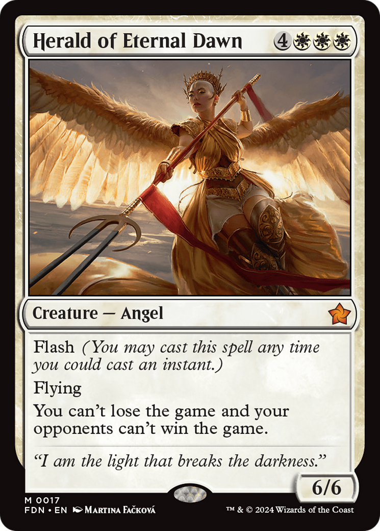 Herald of Eternal Dawn [Foundations] | Good Games Cannington