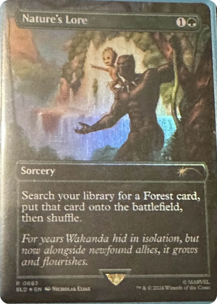 Nature's Lore (867) (Rainbow Foil) [Secret Lair Drop Series] | Good Games Cannington