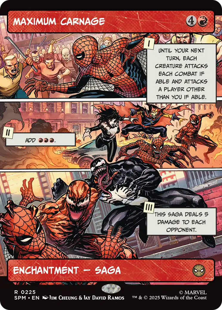 Maximum Carnage (Borderless) [Marvel's Spider-Man] | Good Games Cannington