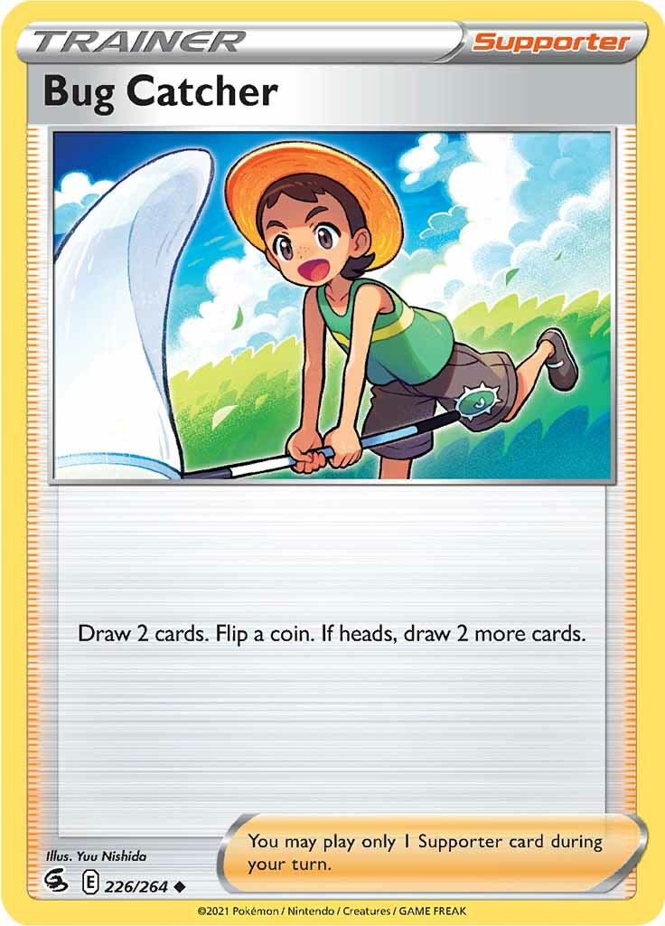 Bug Catcher (226/264) [Sword & Shield: Fusion Strike] | Good Games Cannington