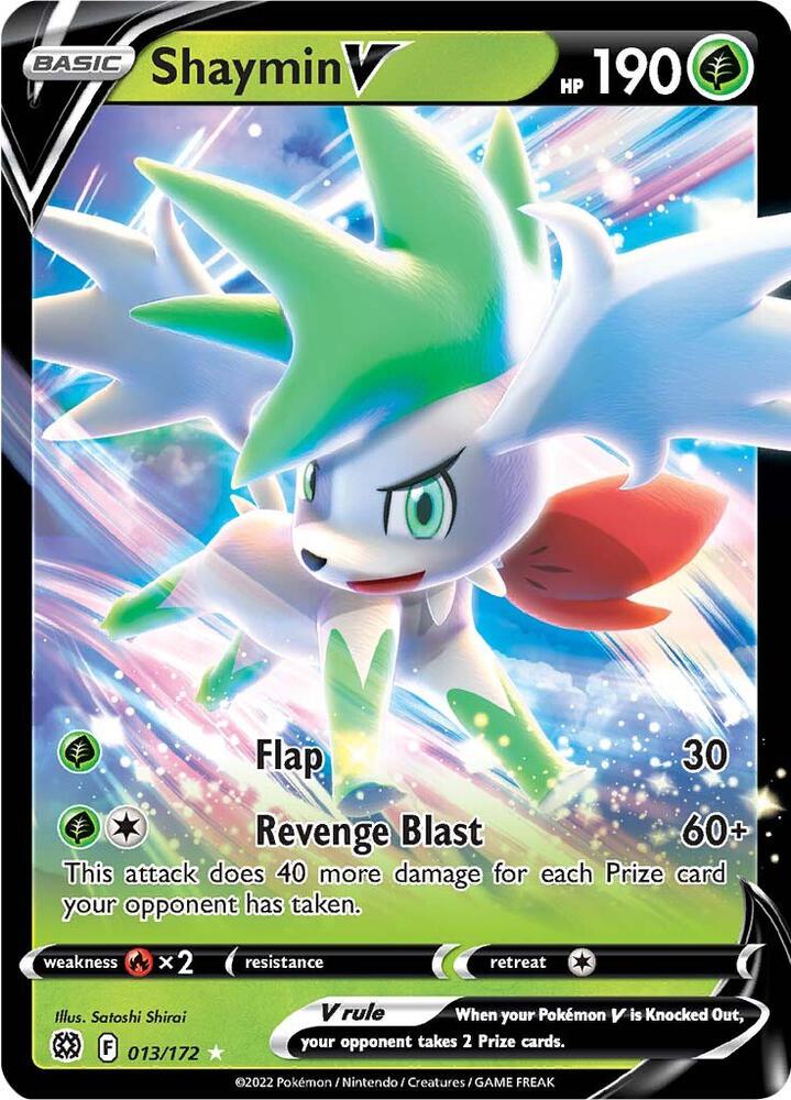 Shaymin V 013/172 (SWSH09: Brilliant Stars)  - Holofoil | Good Games Cannington