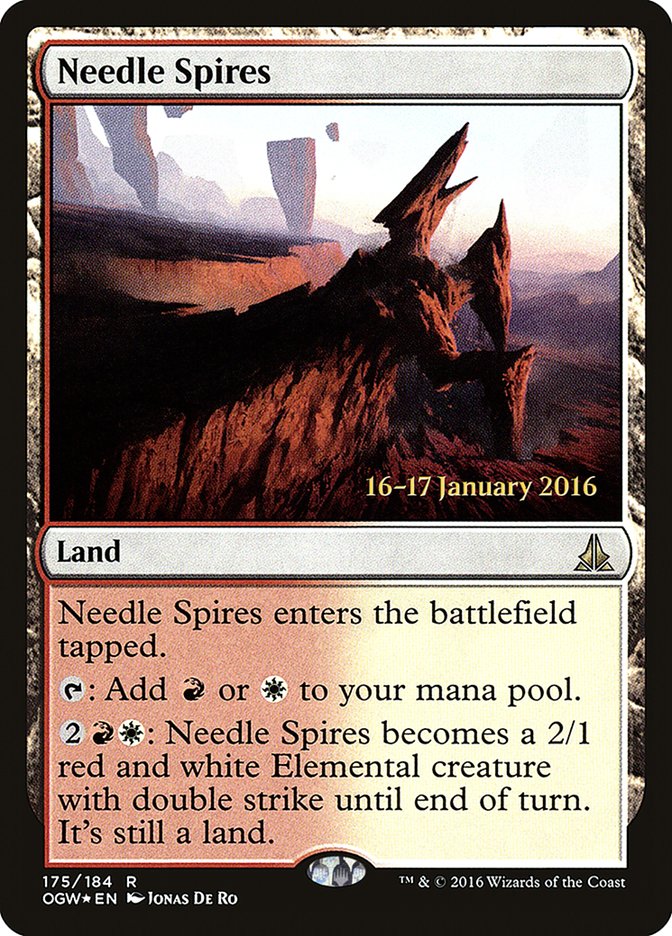 Needle Spires [Oath of the Gatewatch Prerelease Promos] | Good Games Cannington