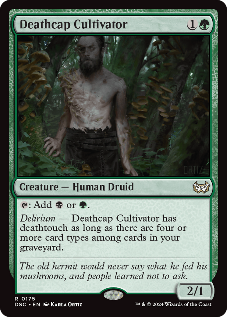 Deathcap Cultivator [Duskmourn: House of Horror Commander] | Good Games Cannington