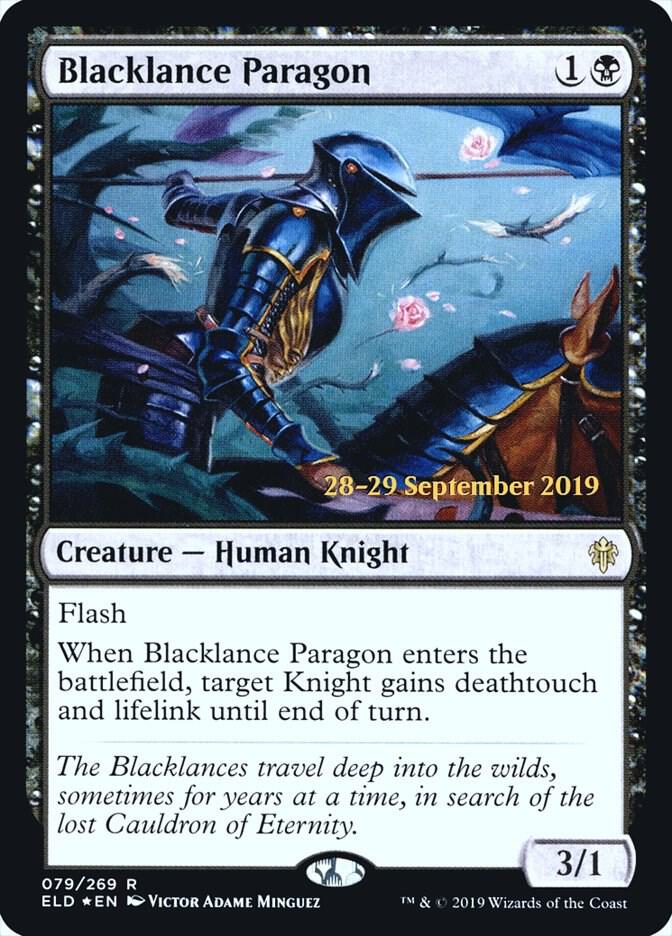 Blacklance Paragon 79 (Prerelease Cards)  - Foil | Good Games Cannington