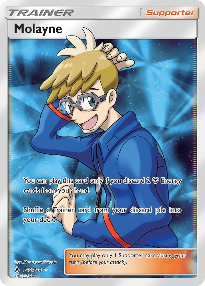 Molayne 212/214 (SM - Unbroken Bonds)  - Holofoil | Good Games Cannington