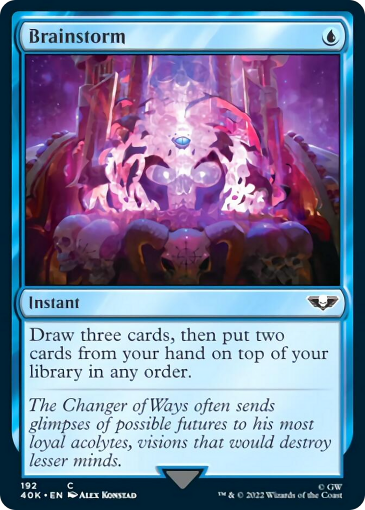 Brainstorm (Surge Foil) [Warhammer 40,000] | Good Games Cannington