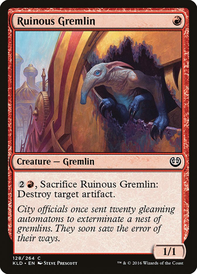 Ruinous Gremlin [Kaladesh] | Good Games Cannington