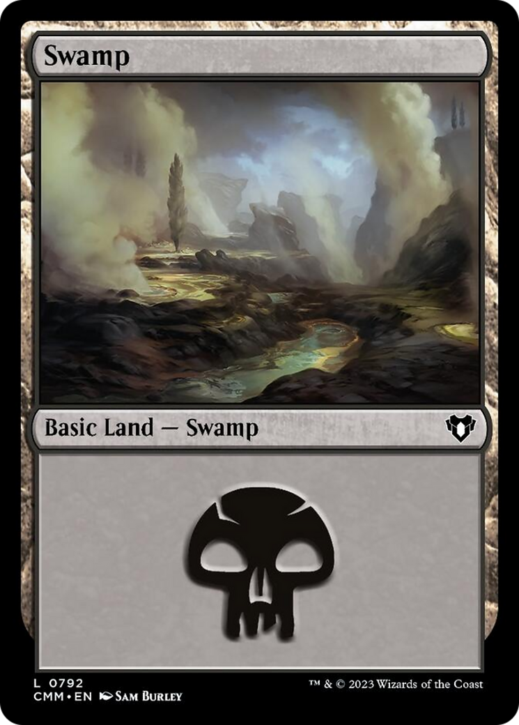 Swamp (792) [Commander Masters] | Good Games Cannington