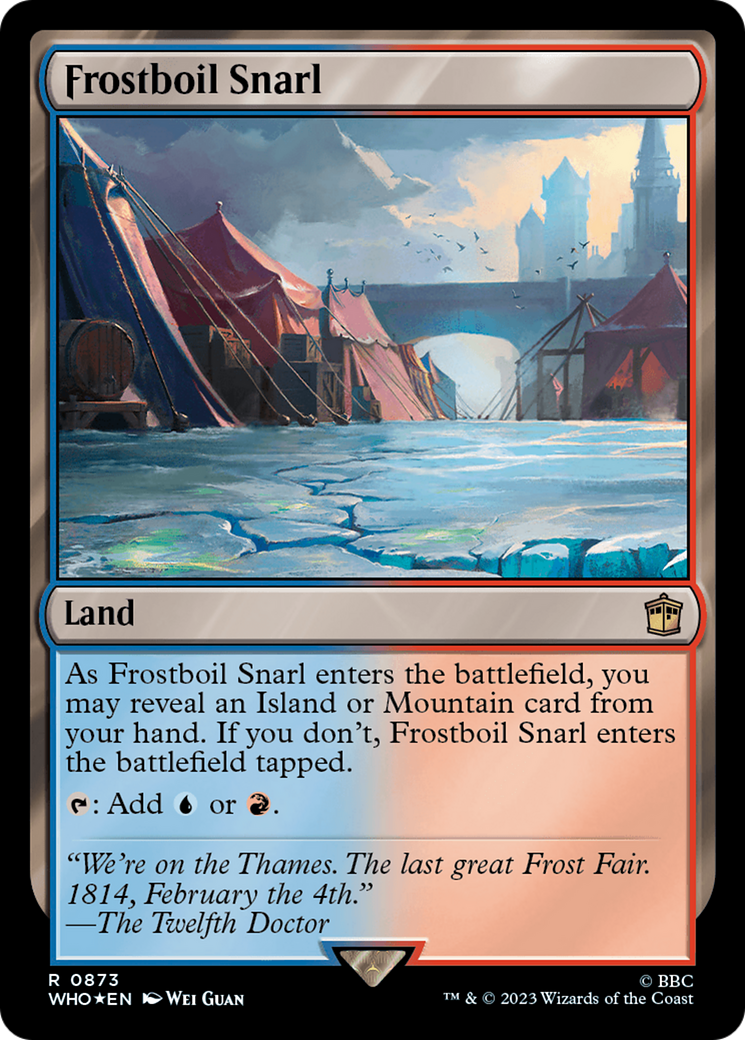 Frostboil Snarl (Surge Foil) [Doctor Who] | Good Games Cannington