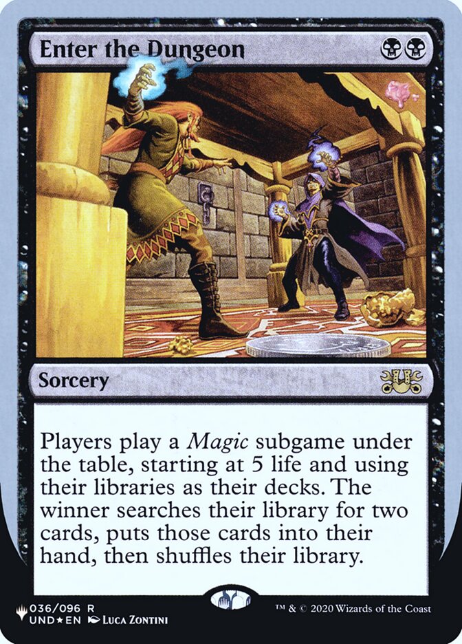 Enter the Dungeon (Unfinity Foil Edition) [The List] | Good Games Cannington