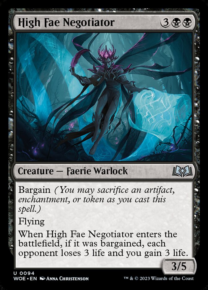High Fae Negotiator 94/276 (Wilds of Eldraine)  | Good Games Cannington