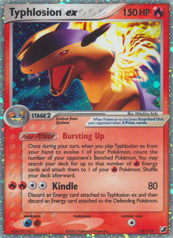 Typhlosion ex (110/115) [EX: Unseen Forces] | Good Games Cannington