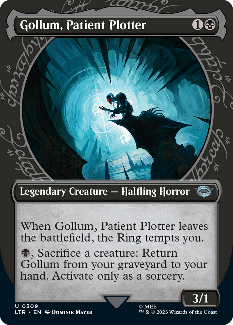 Gollum, Patient Plotter (Showcase Ring Frame) [The Lord of the Rings: Tales of Middle-Earth] | Good Games Cannington