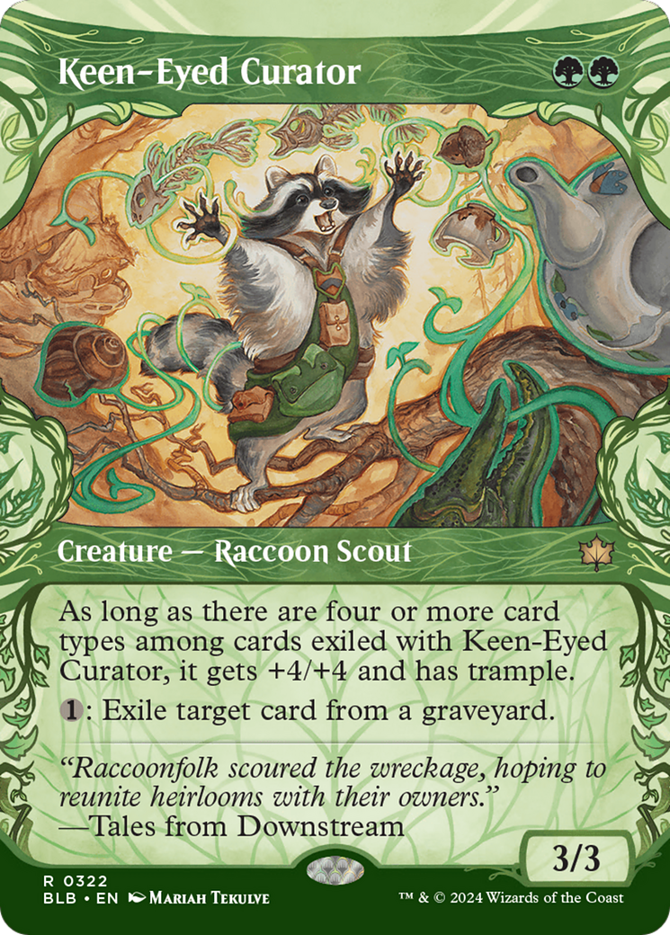 Keen-Eyed Curator (Showcase) [Bloomburrow] | Good Games Cannington