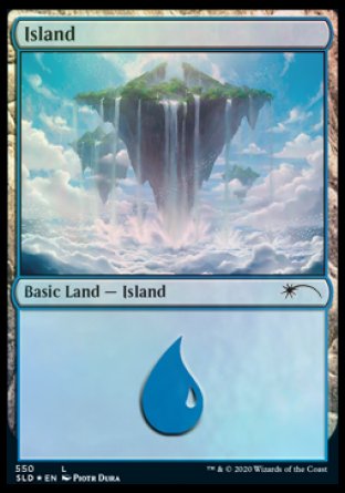 Island (Above the Clouds) (550) [Secret Lair Drop Promos] | Good Games Cannington