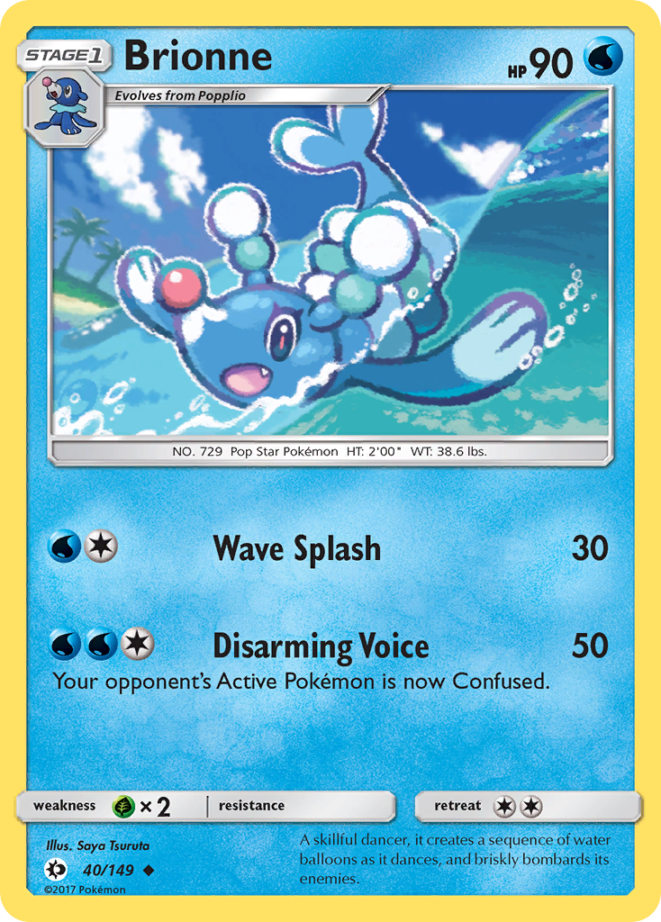 Brionne (40/149) [Sun & Moon: Base Set] | Good Games Cannington
