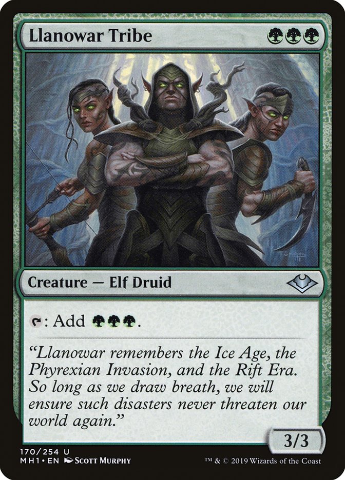 Llanowar Tribe [Modern Horizons] | Good Games Cannington