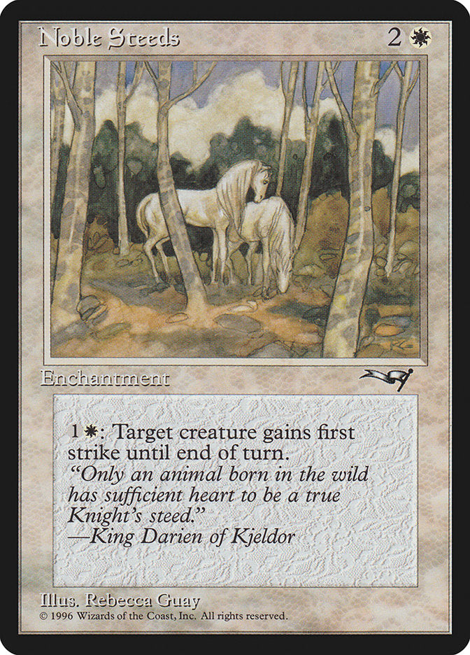 Noble Steeds (Grazing) [Alliances] | Good Games Cannington