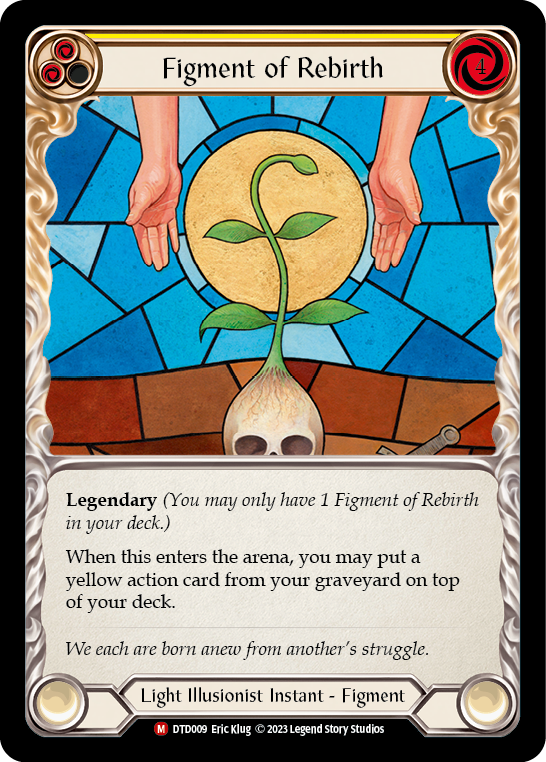 Figment of Rebirth // Avalon, Archangel of Rebirth [DTD009] (Dusk Till Dawn) | Good Games Cannington