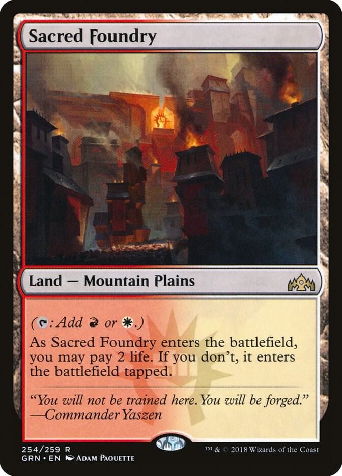 Sacred Foundry 254/259 (Guilds of Ravnica)  | Good Games Cannington