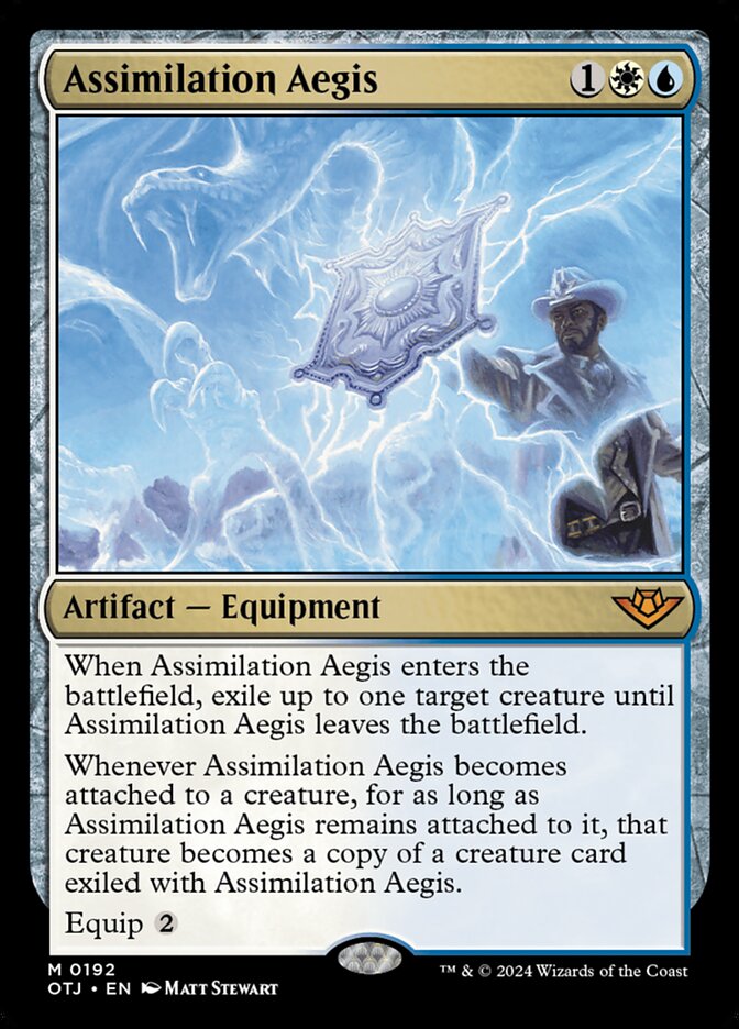 Assimilation Aegis 192/286 (Outlaws of Thunder Junction)  | Good Games Cannington