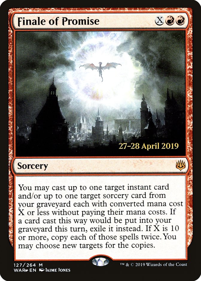 Finale of Promise [War of the Spark Prerelease Promos] | Good Games Cannington