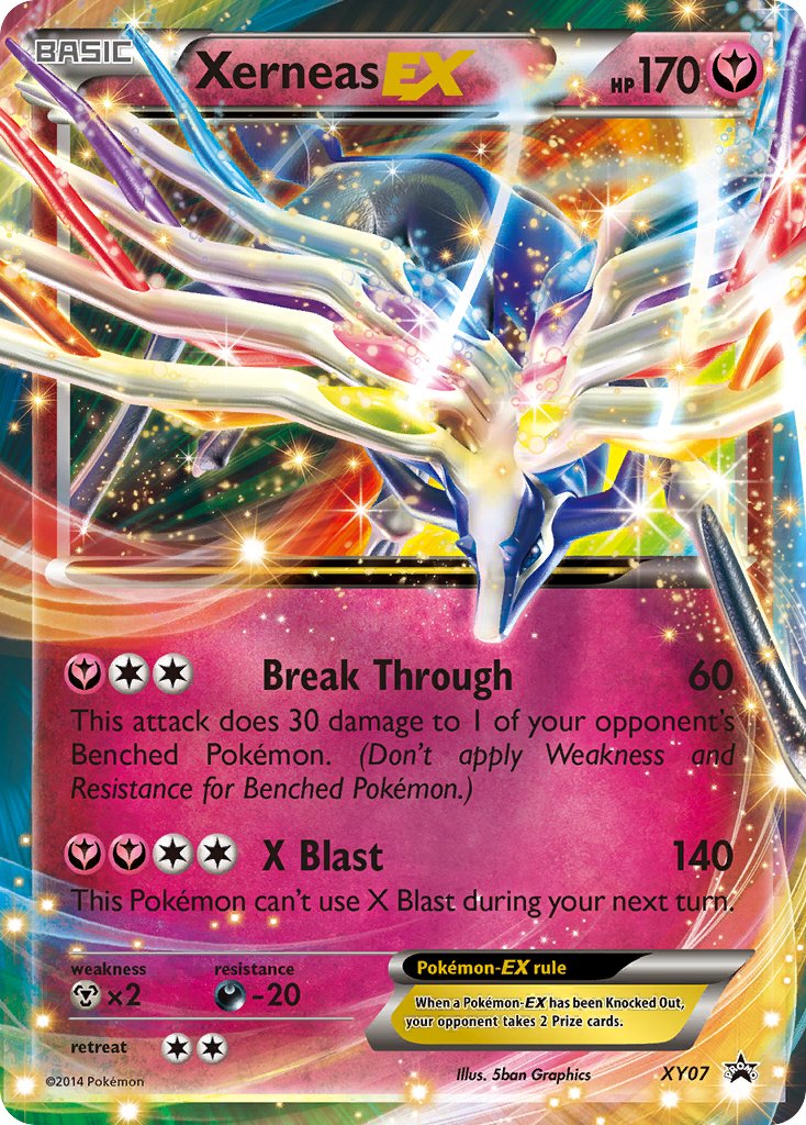 Xerneas EX (XY07) [XY: Black Star Promos] | Good Games Cannington