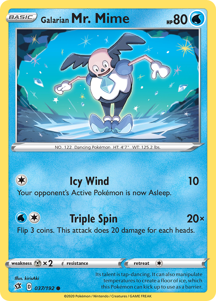 Galarian Mr. Mime (037/192) [Sword & Shield: Rebel Clash] | Good Games Cannington