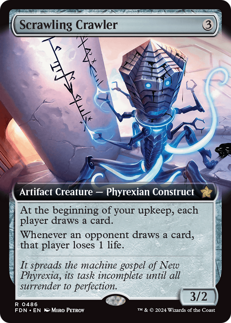 Scrawling Crawler (Extended Art) [Foundations] | Good Games Cannington