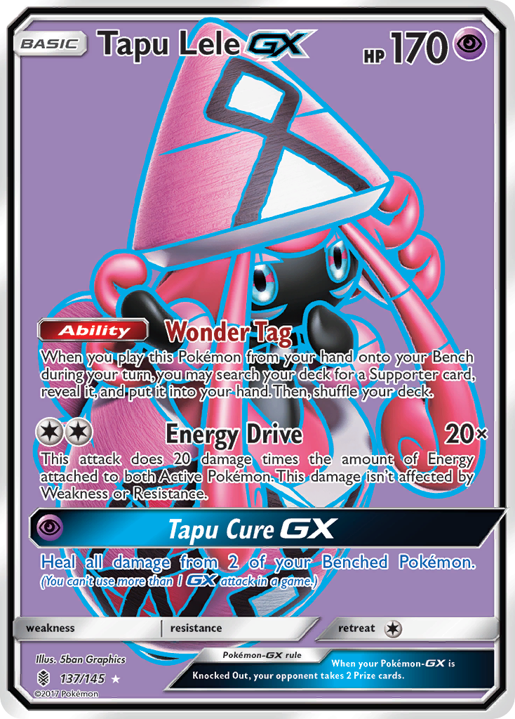 Tapu Lele GX (137/145) [Sun & Moon: Guardians Rising] | Good Games Cannington