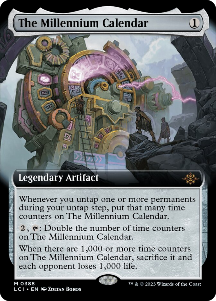 The Millennium Calendar (Extended Art) [The Lost Caverns of Ixalan] | Good Games Cannington