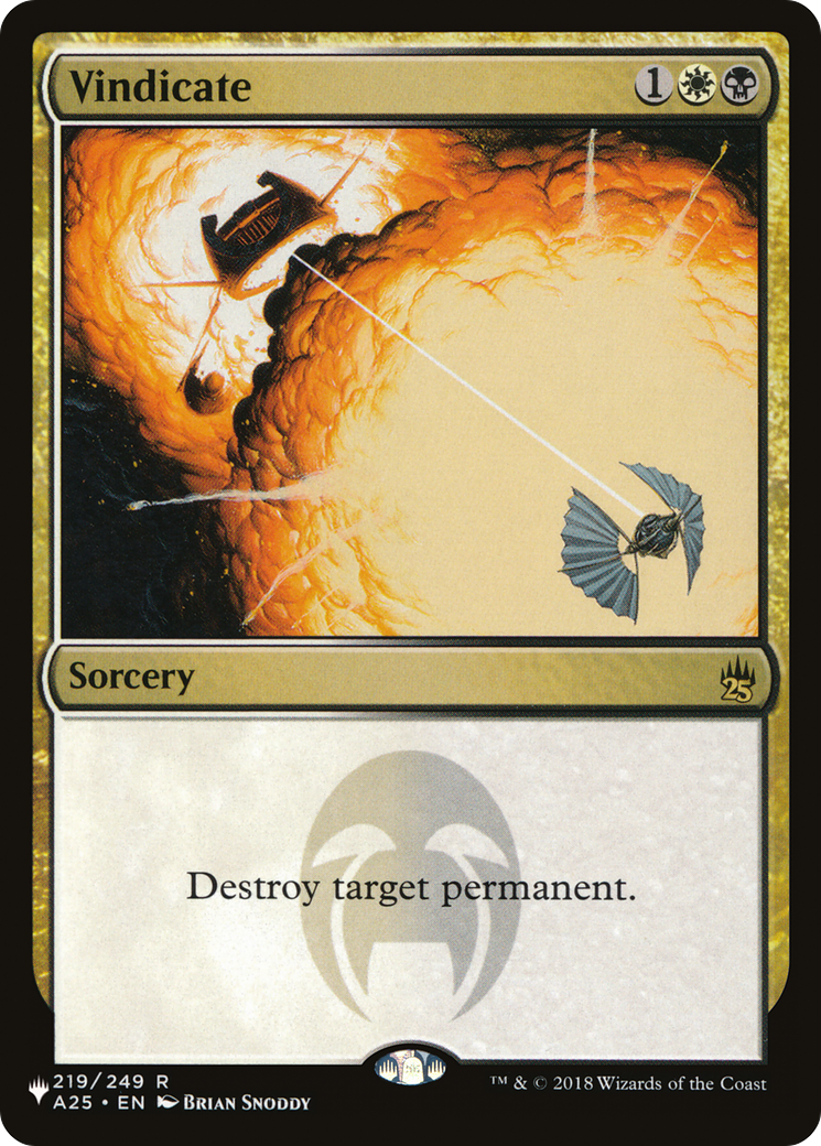 Vindicate [The List] | Good Games Cannington