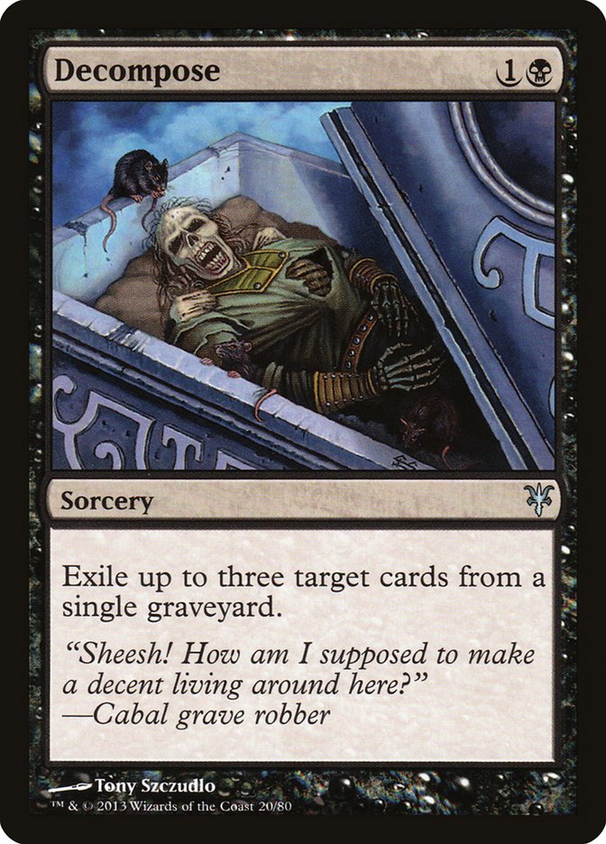 Decompose [Duel Decks: Sorin vs. Tibalt] | Good Games Cannington