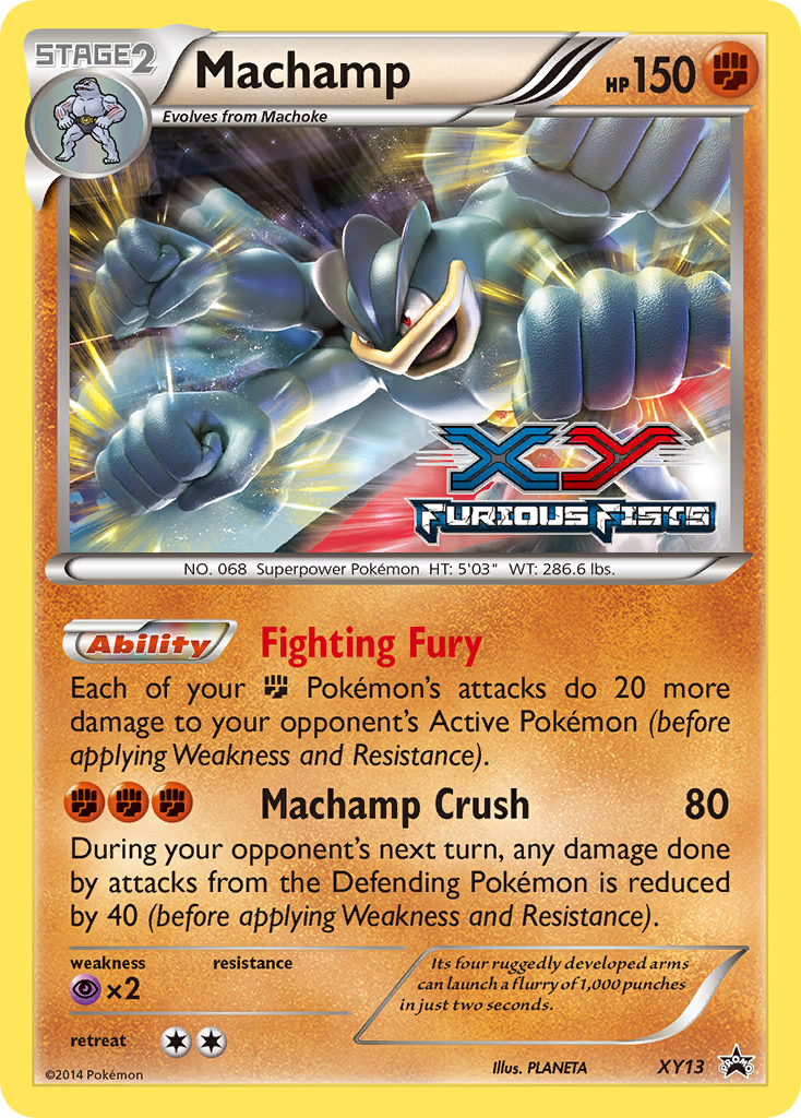 Machamp (XY13) [XY: Black Star Promos] | Good Games Cannington