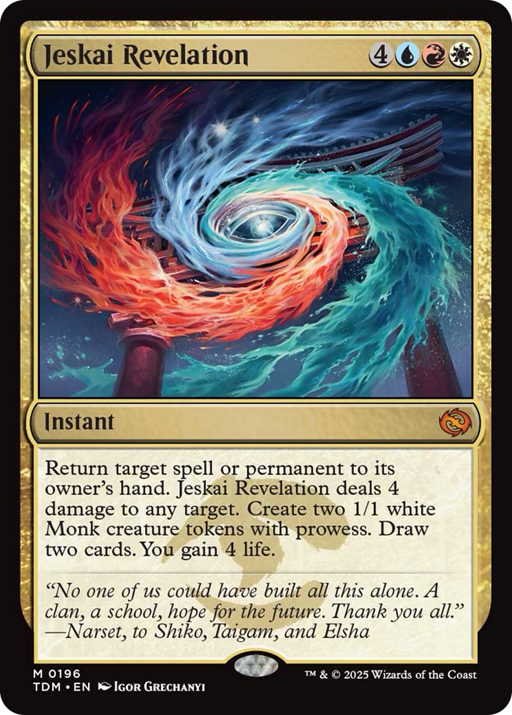 Jeskai Revelation [Tarkir: Dragonstorm] | Good Games Cannington