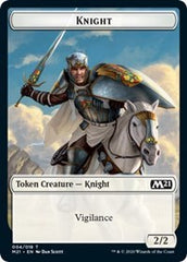Knight // Pirate Double-Sided Token [Core Set 2021 Tokens] | Good Games Cannington