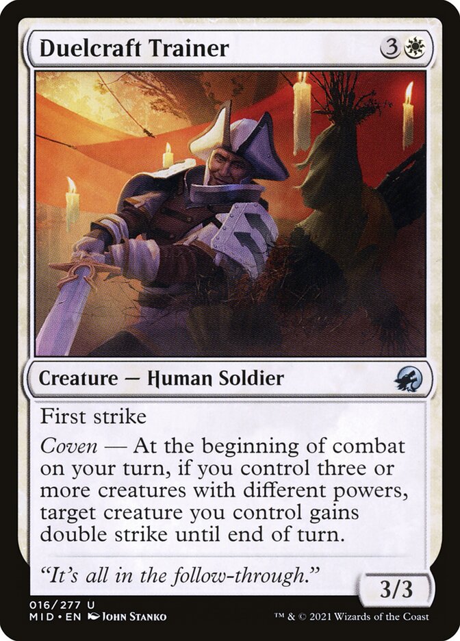 Duelcraft Trainer 16/277 (Innistrad: Midnight Hunt)  | Good Games Cannington