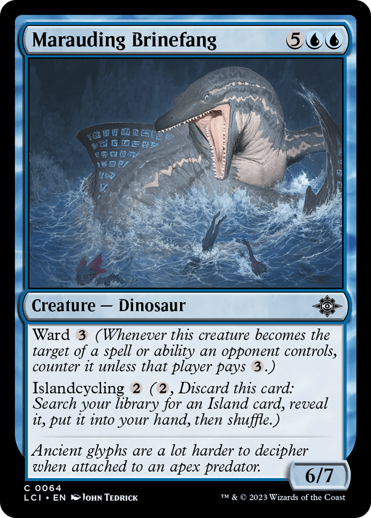 Marauding Brinefang [The Lost Caverns of Ixalan] | Good Games Cannington