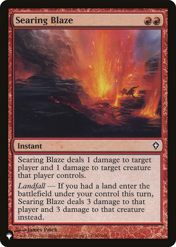 Searing Blaze [The List] | Good Games Cannington