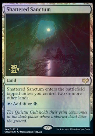 Shattered Sanctum [Innistrad: Crimson Vow Prerelease Promos] | Good Games Cannington