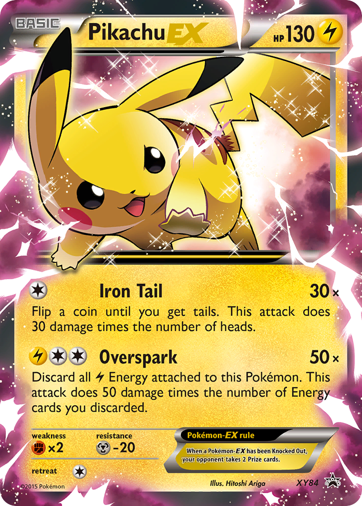 Pikachu EX (XY84) [XY: Black Star Promos] | Good Games Cannington