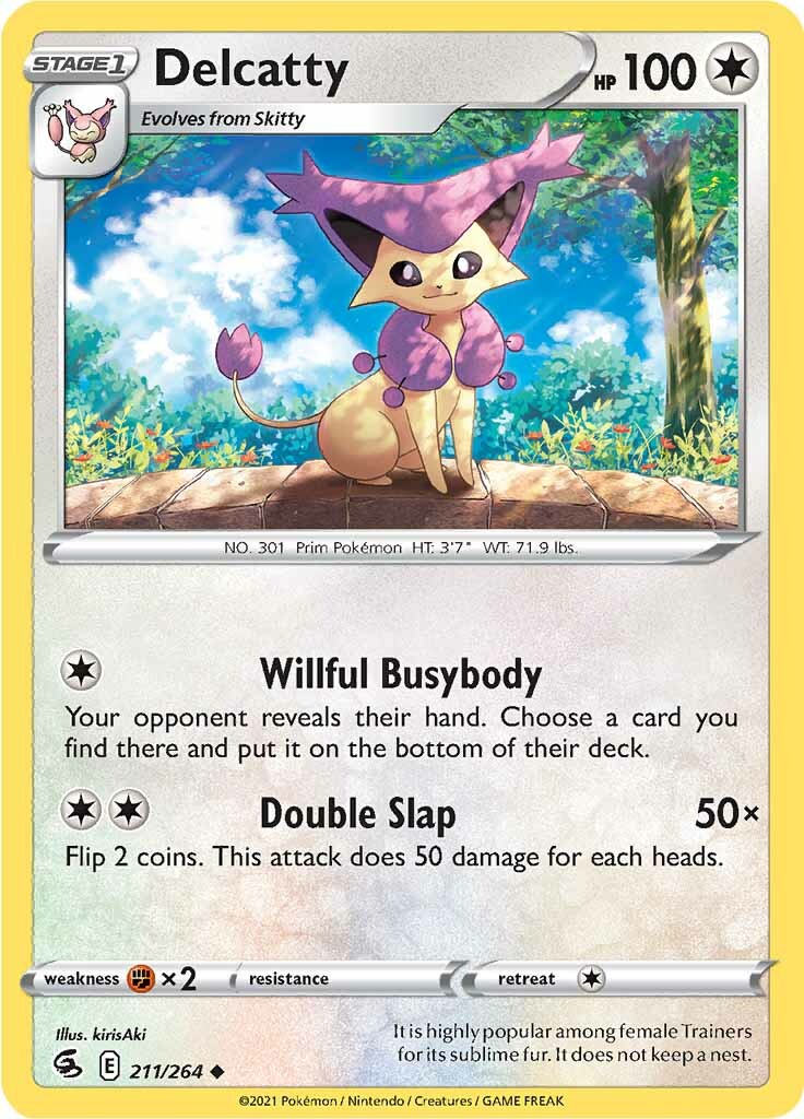 Delcatty (211/264) [Sword & Shield: Fusion Strike] | Good Games Cannington