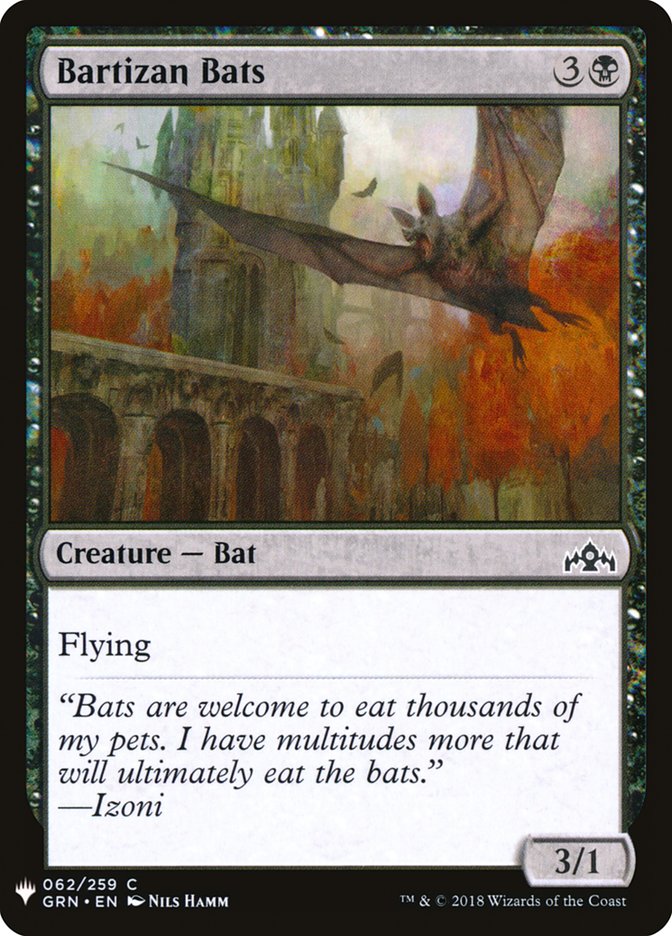Bartizan Bats [Mystery Booster] | Good Games Cannington