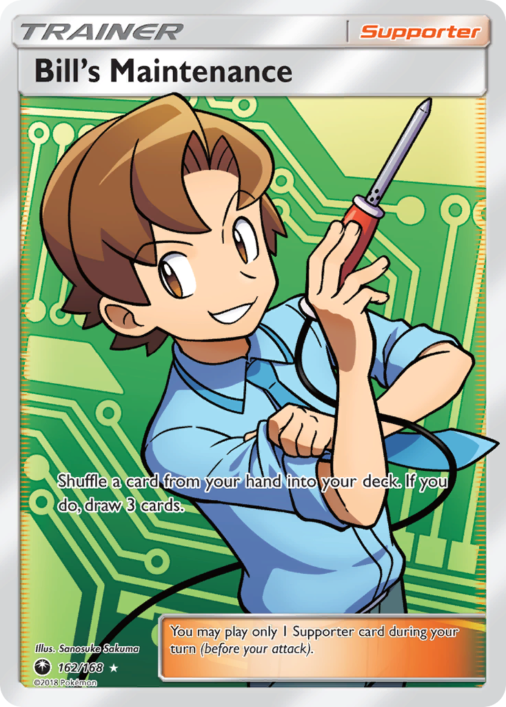 Bill's Maintenance (162/168) [Sun & Moon: Celestial Storm] | Good Games Cannington