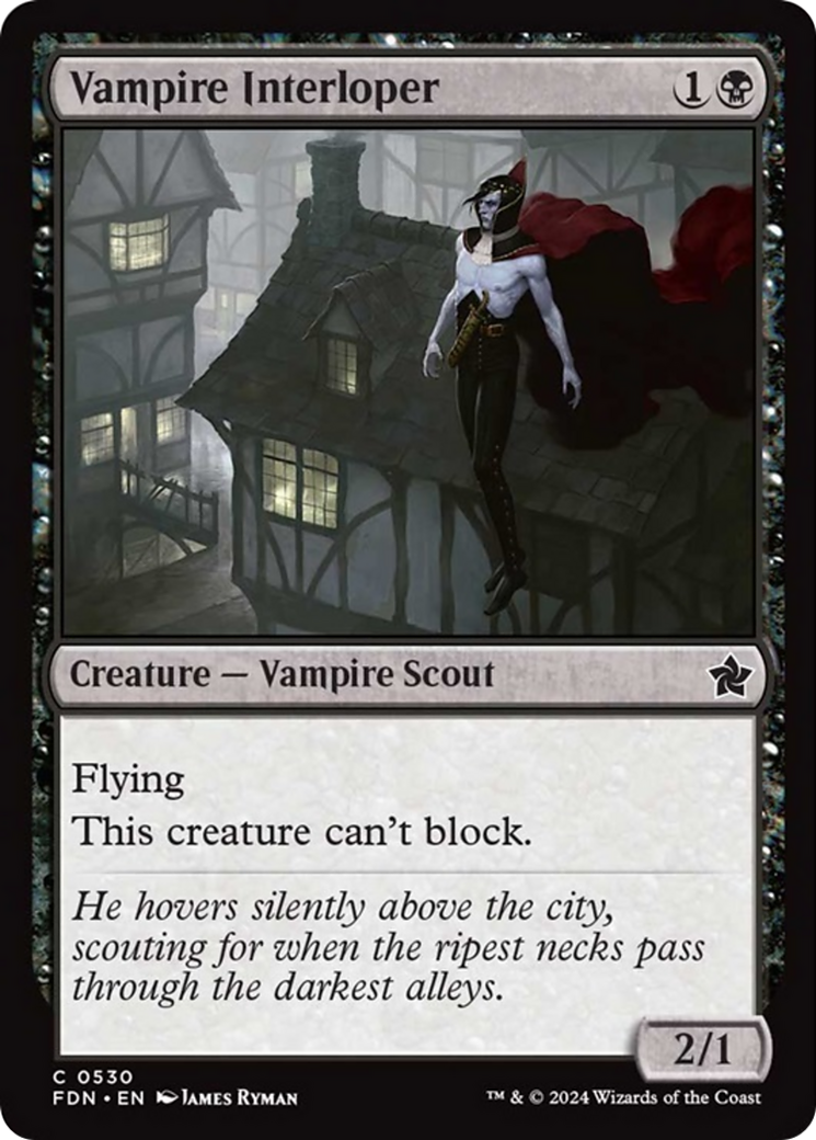 Vampire Interloper [Foundations] | Good Games Cannington