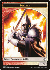 Soldier // Goblin Double-Sided Token [Guilds of Ravnica Guild Kit Tokens] | Good Games Cannington