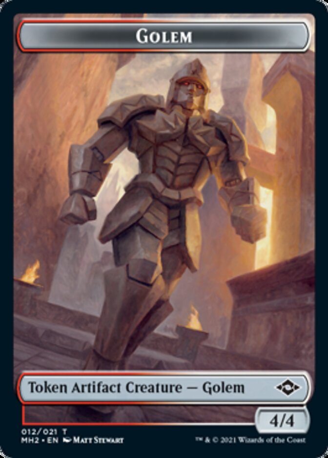 Clue (15) // Golem Double-Sided Token [Modern Horizons 2 Tokens] | Good Games Cannington