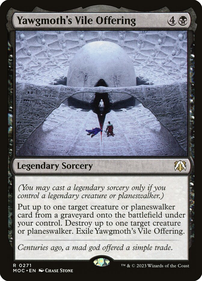 Yawgmoth's Vile Offering 271/444 (Commander: March of the Machine)  | Good Games Cannington