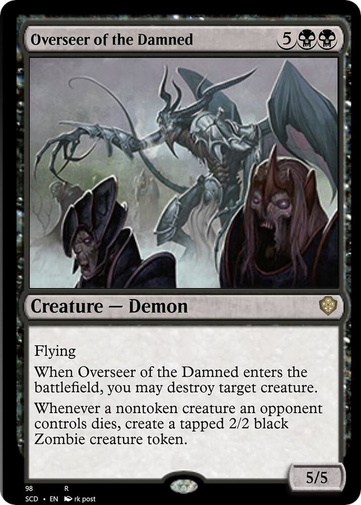 Overseer of the Damned 98/352 (Starter Commander Decks)  | Good Games Cannington