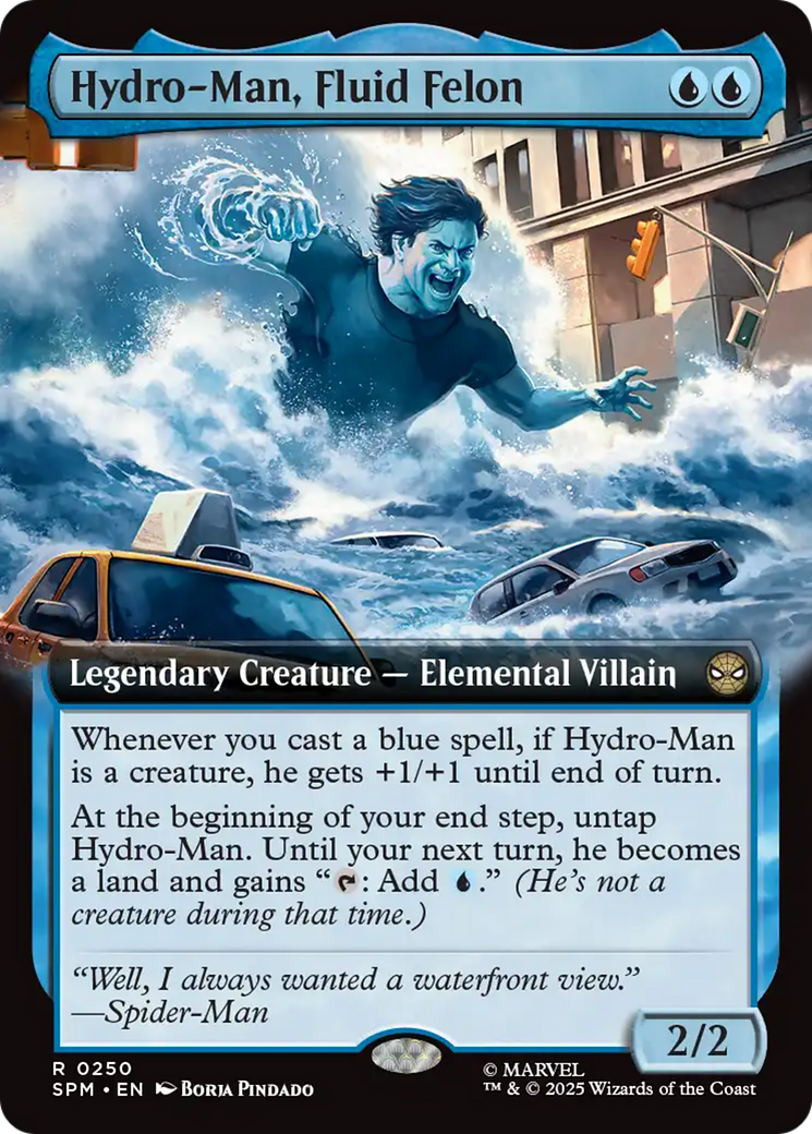 Hydro-Man, Fluid Felon (Extended Art) [Marvel's Spider-Man] | Good Games Cannington